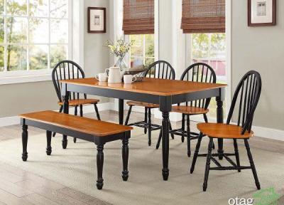 34 مدل میز غذاخوری روستیک برای چیدمان های سنتی و مدرن 34 مدل میز غذاخوری روستیک برای چیدمان های سنتی و مدرن