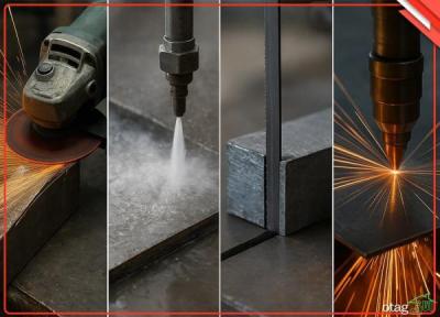 انواع روش برش فلزات: انتخاب 4 عامل کلیدی در انتخاب برترین روش انواع روش برش فلزات: انتخاب 4 عامل کلیدی در انتخاب برترین روش